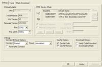 JTAG/KEIL - ST-LINK nie działa w MDK-ARM v4.73 z STM32F107VBT6 na Butterflay'u