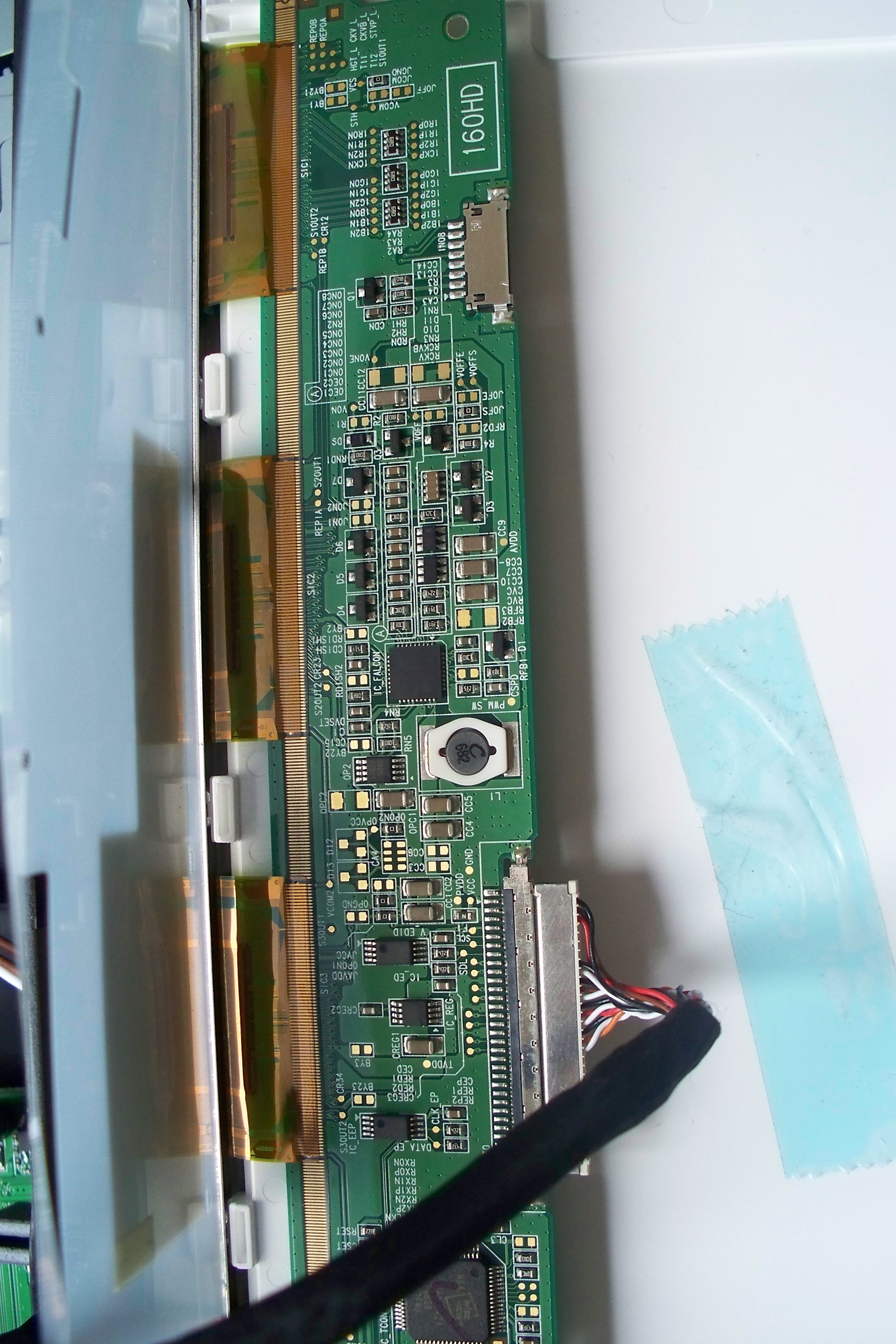 TV LCD Akura APLDVD1621W brak obrazu - elektroda.pl