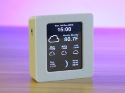 Stacja pogodowa LCD - Pyły, Temperatura, Wilgotność, Ciśnienie