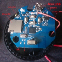 Bluetooth speaker - information about low battery and auto power off