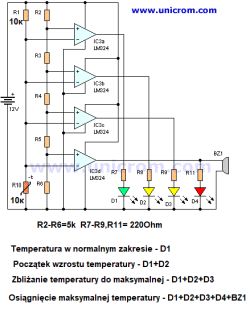 Jak zrobić czujnik temperatury na NTC, BC557C i NE555 - czy ten układ zadziała?