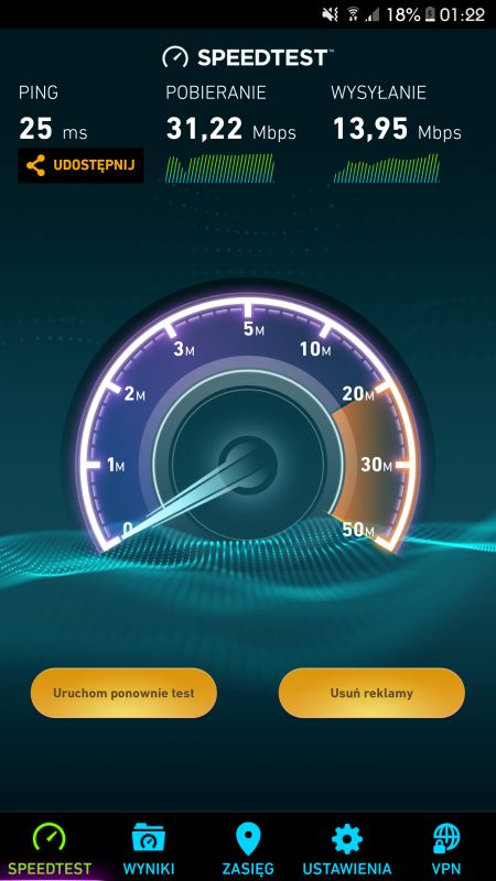 Niska prędkość internetu T-mobile do 20 Mb/s na routerze Huawei B525 - co robić?