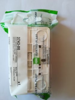 Biała puszka podtynkowa Elektro-Plast w oryginalnym opakowaniu foliowym
