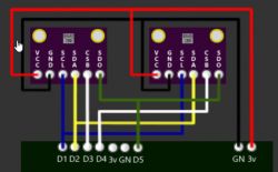 Wemos D1 mini ESP8266 how to connect two sensors BMP280 and BME280