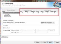 Altium - brak otworów w padach przy wydruku do termotransferu PCB