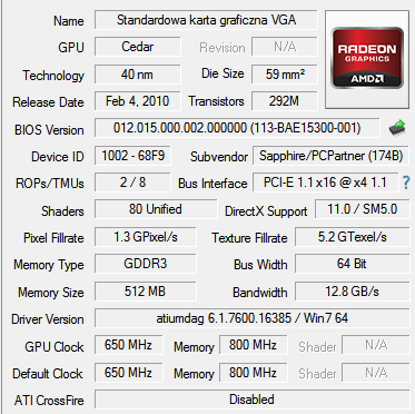 windows 7 sterowniki VEN 1002 DEV 68F9 elektroda.pl