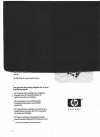 HP 1012 - kartki do polowy czarne