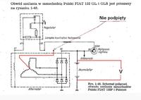 Fiat 125 p - Alternator 6-cio diodowy nie ładuje, wirnikm działa jak magnes