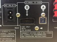 Jak podłączyć subwoofer s-dv88sw do amplitunera Yamaha RX-V363?