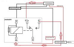 Audi A1 - Zasilanie kamery samochodowej z portu ODB + powerbank