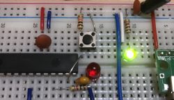 Tutorial PIC18F2550 + SDCC - Część 2 - Blink LED, piny IO, wejścia i wyjścia