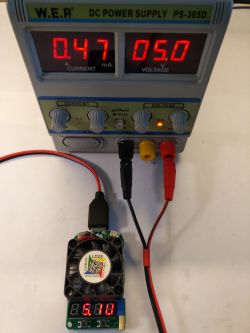 Small, simple, artificial load LD25; 4V-25V - made in china - Test / Review