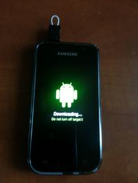 Samsung Galaxy S Plus - problem z wgraniem Androida, telefon się nie uruchamia
