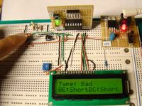 Tester diod i tranzystorów z wyświetlaczem LCD