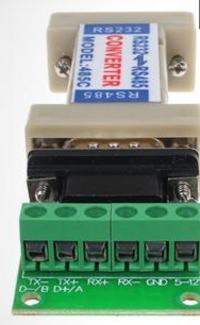 Jak przełączyć konwerter RS232 RS485 model 485C na tryb half duplex?