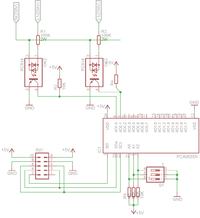 [AVR] Prośba o sprawdzenie schematu dodatkowych i/o po I2C