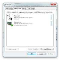 Windows 7 Stereomix - W nagrywanie nie ma StereoMix