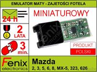 Mazda 6 - Emulator maty pasażera - brak odpowiedniej wtyczki do podłączenia