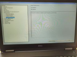 Dell E5570 - Długie ładowanie BIOS przy starcie z SSD XPG SX6000