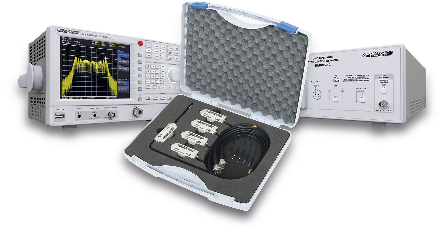 HAMEG Spectrum Analyzer HMSX (1.63 GHz) User Manual