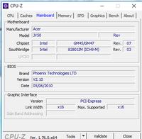 Upgrade procesora Acer 7736 ZG