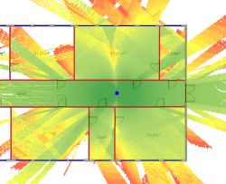 Charakterystyka anteny - położenie na ścianie a na biurko
