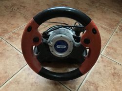 How a racing set is built - steering wheel and pedals for USB/Playstation and PS/2