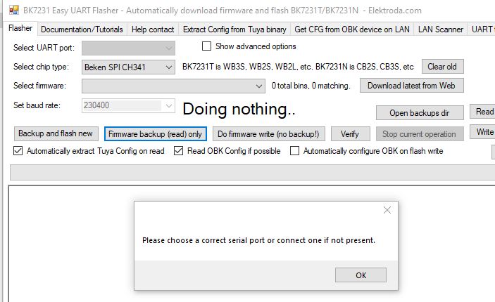 Beken BK7231/BK7252 SPI flashing and recovery - new flasher tool and protocol specs