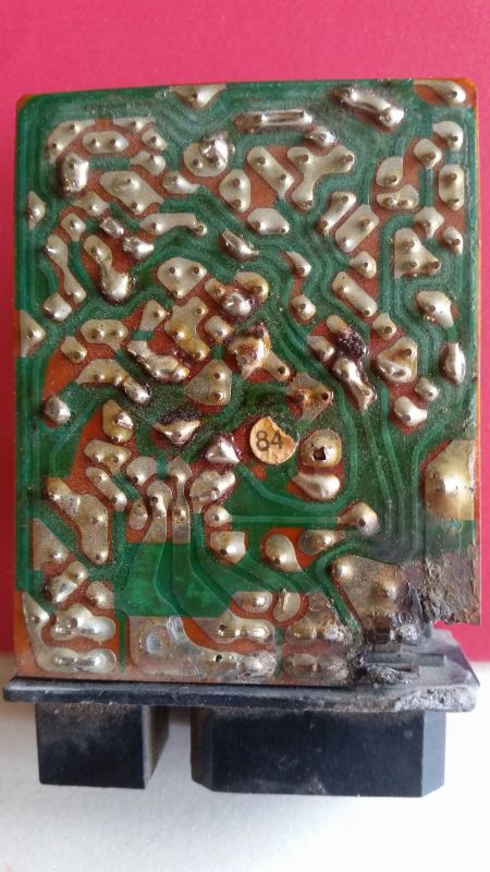 Eberspacher D1L sterownik - Uszkodzona płytka sterownika