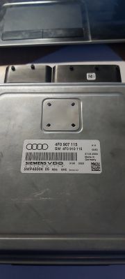 Opis pinów długiej wtyczki sterownika silnika 3,2 FSI Audi A6 C6 2004, nr 4F0 910 115