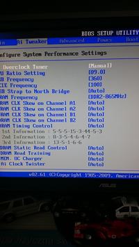 Jak podkręcić Q6600 do 3,2-3,4 GHz na Asus P5Q Deluxe?