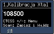 [Si5351] Radmor FM-3001 - synteza Arduino Nano z CTCSS i skanerem pasma 2 m