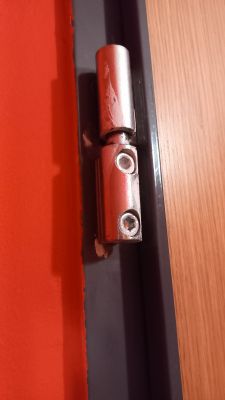 Need Help: Adjusting PORTA Apartment Front Door Hinge After Falling - Photos Attached
