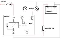 Relay pinout explanation for 87, 87a, 85, 86, 30 markings on automotive relays
