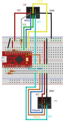 STK500-Klon auf ATmega8 und FT232 für Atmel Studio 7 angepasst