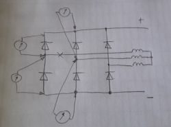 Peugeot 206 - alternator - Alternator Mitsubishi 9644927080 podłączenie