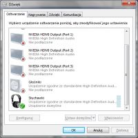 Mikrofon w Razer Kraken Mobile nie działa po aktualizacji sterownika audio