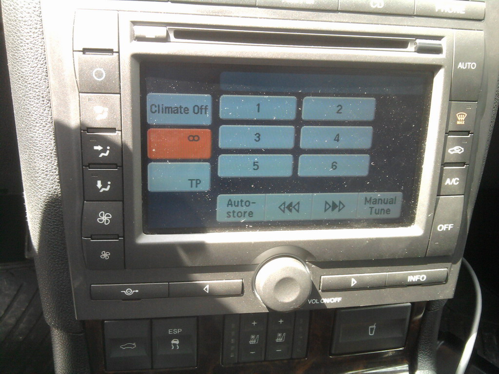 Denso, Visteon CD132 Ford Mondeo Mk3 z 2004 r. brak