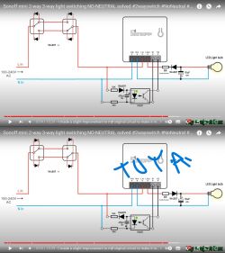 Modifying Tuya Mini for No-Neutral Installation: Experiences with Diode Polarity Reversal?
