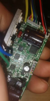 Hulajnoga Blaupunkt ESC910 nie reaguje na uruchomienie - uszkodzona wtyczka naprawiona