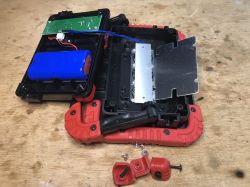 Latarka/Lampka przenośna powerbank USB COB LED HP1807 ładowana z USB