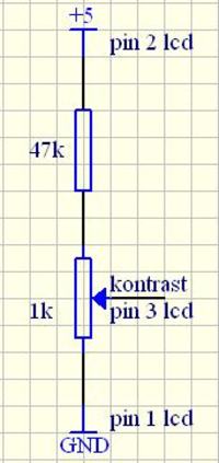 Brak kontrastu w LCD alfanumerycznym. Brak kontrastu w LCD alfanumerycznym.