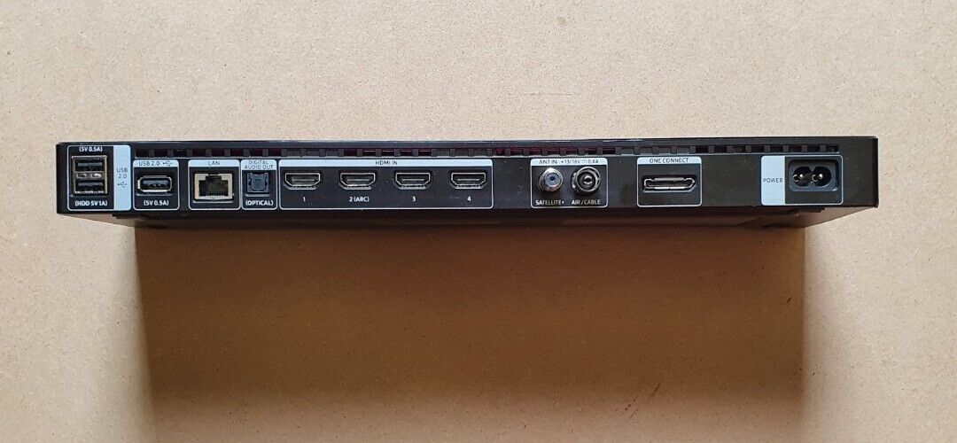 Samsung One Connect box podłączenie innego monitora/TV