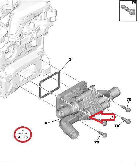 Rozwiązano] Peugeot 407 Sw 1.6 Hdi Czujnik Temperatury