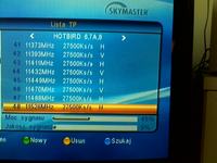 Skymaster DX15 - Dodawanie pojedynczego kanału bez ponownego skanowania