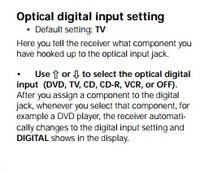 Pioneer VSX D511 - Brak dźwięku po kablu optycznym