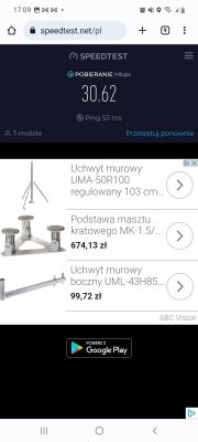 Lokalizacja ZTE MF258K pomiędzy dwoma BTS-ami vs. odizolacja oraz wybór anteny LTE Signaflex