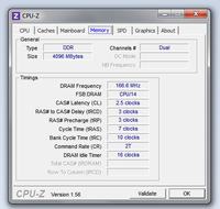 Gigabyte GA-K8N-SLI - Próba zmuszenia pamięci RAM do taktowania 200Mhz.