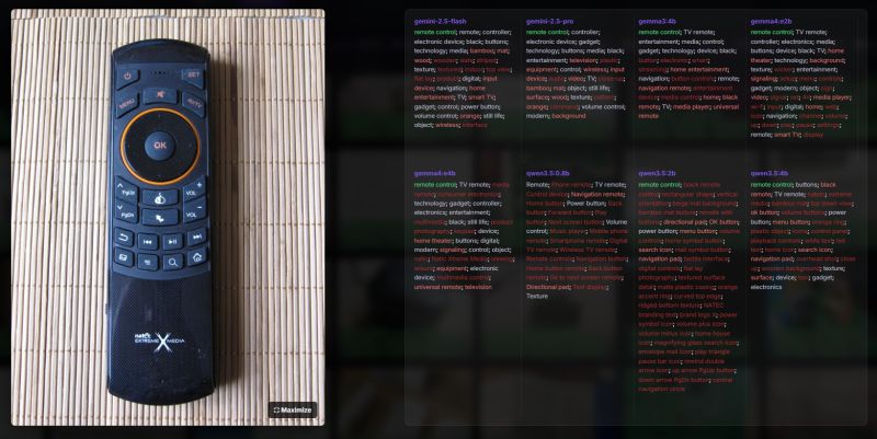 Practical tests of Gemma 4 and comparison with Gemini 2.5 - image tagging and OCR