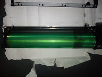 Ricoh 1045 - po wymianie na nowy, bęben porysował się po kilkunast odbitkach.